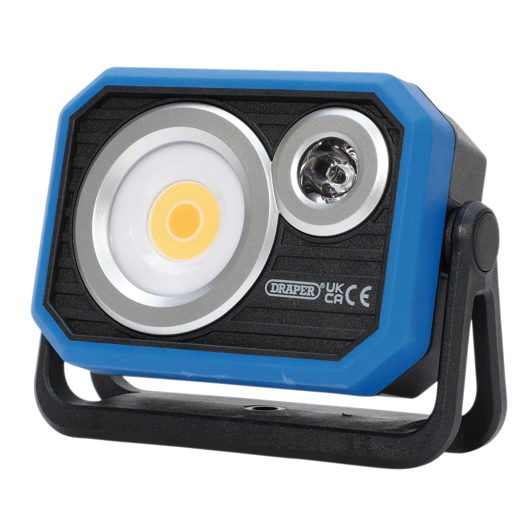 Draper 23847 (wl1000) Cob Xpg Rechargeable Work Light And Powerbank, 10w, 1000