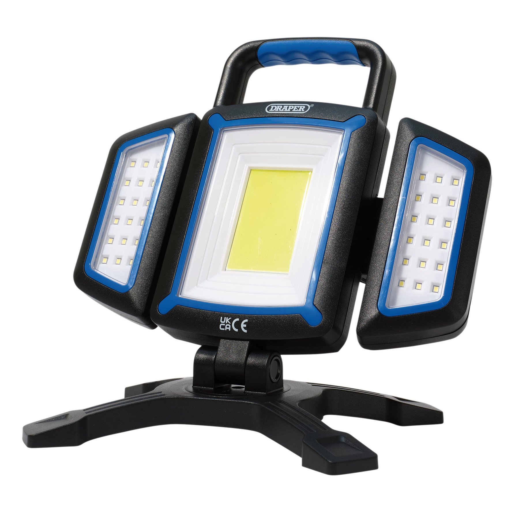 Draper 23848 (wl2000) Cob Smd Rechargeable Work Light And Powerbank, 18w, 2000