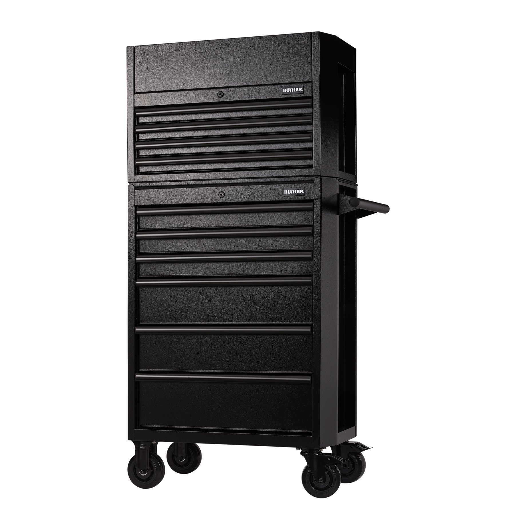 Draper 24247 (b200-26c/26r) Bunker Combined Roller Cabinet And Tool Chest, 10 Drawer,