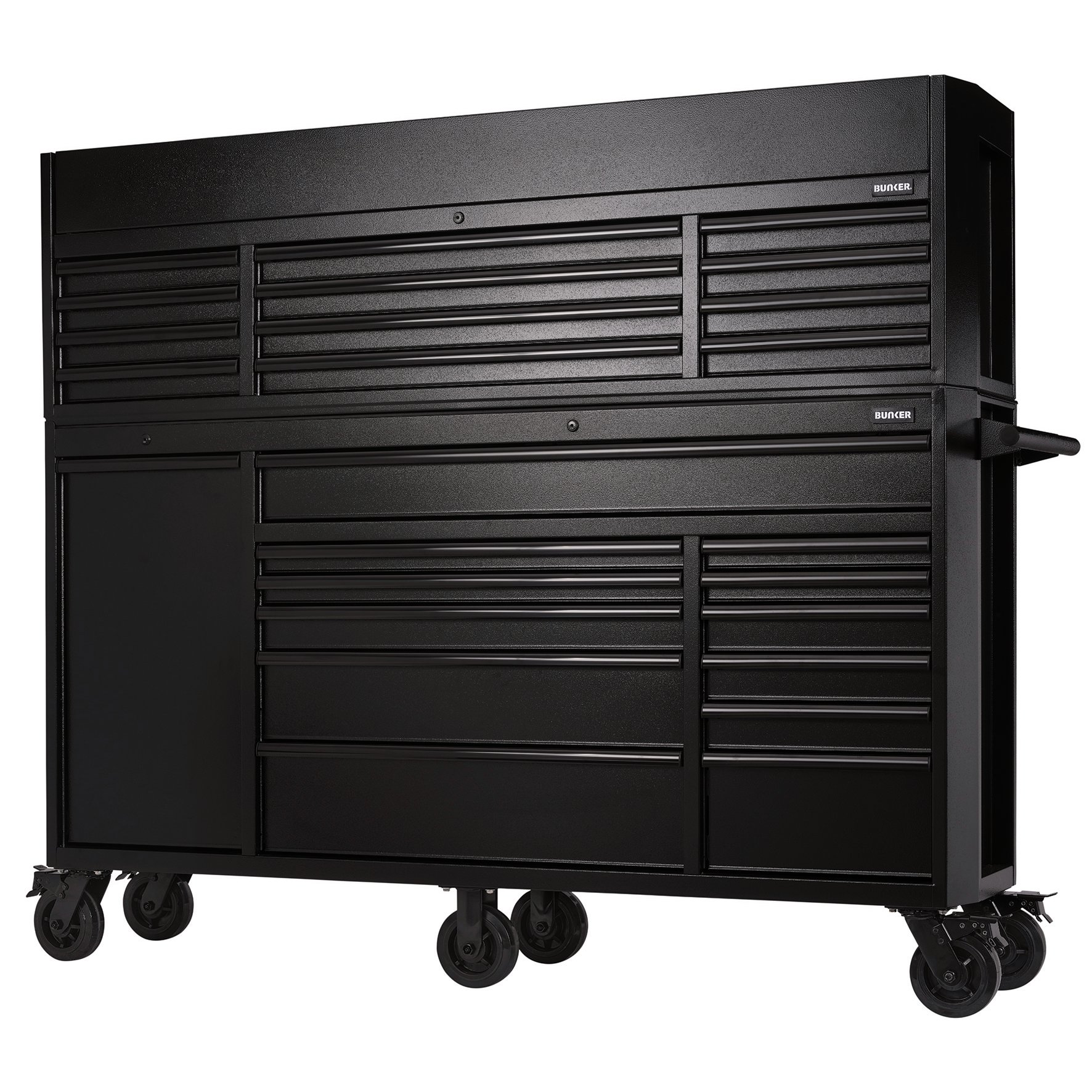 Draper 24253 (b200-72c/72r) Bunker Combined Roller Cabinet And Tool Chest, 25 Drawer,
