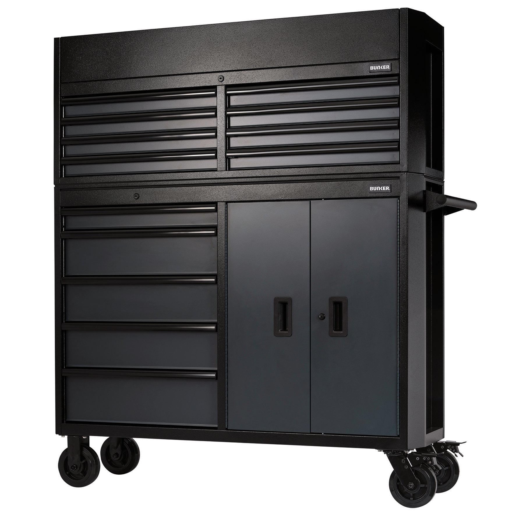 Draper 24256 (b200-52c-g/52rg) Bunker Combined Roller Cabinet And Tool Chest, 13