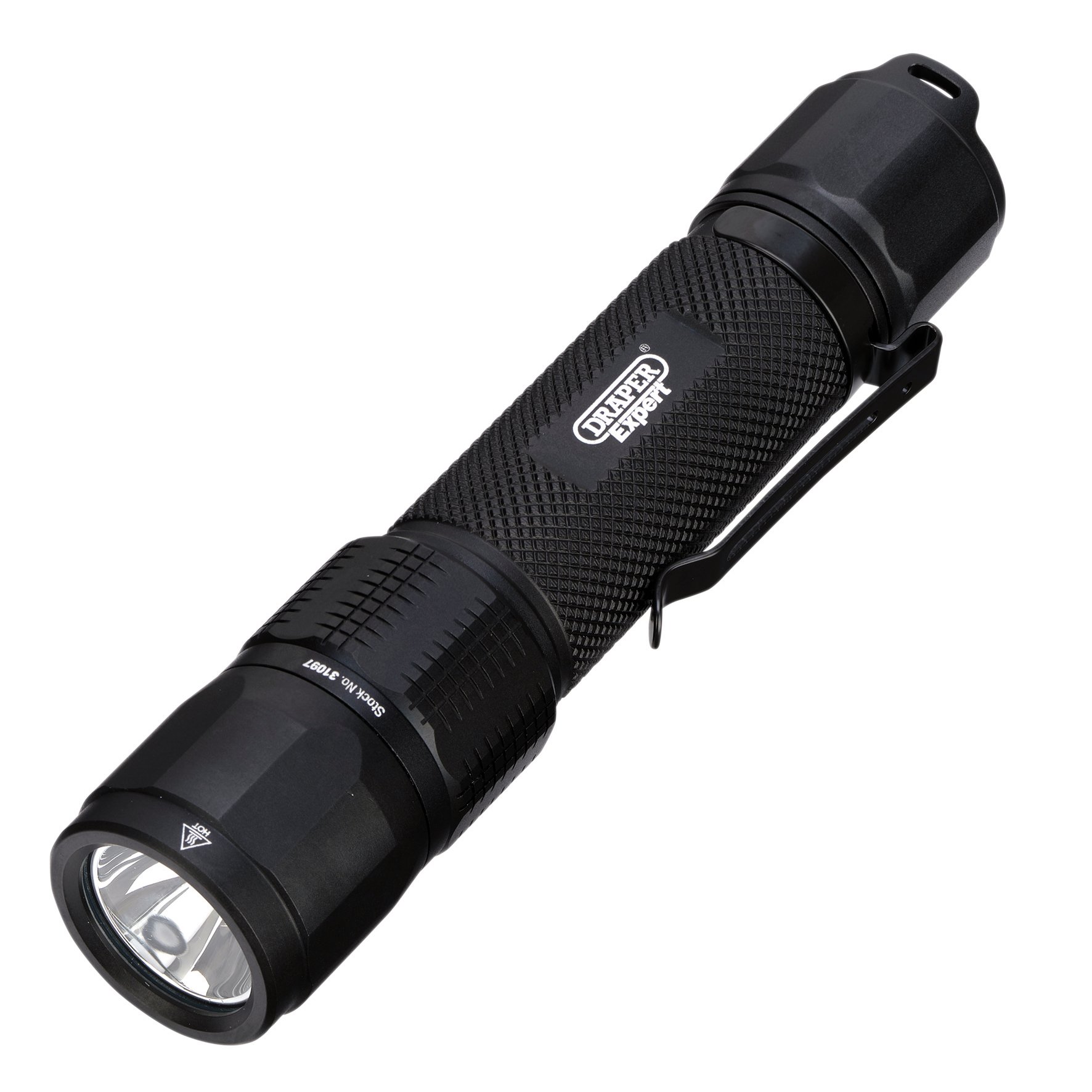 Draper 31097 (hpfl2500) Expert Smd Led Usb Rechargeable High Performance Torch, 25w,