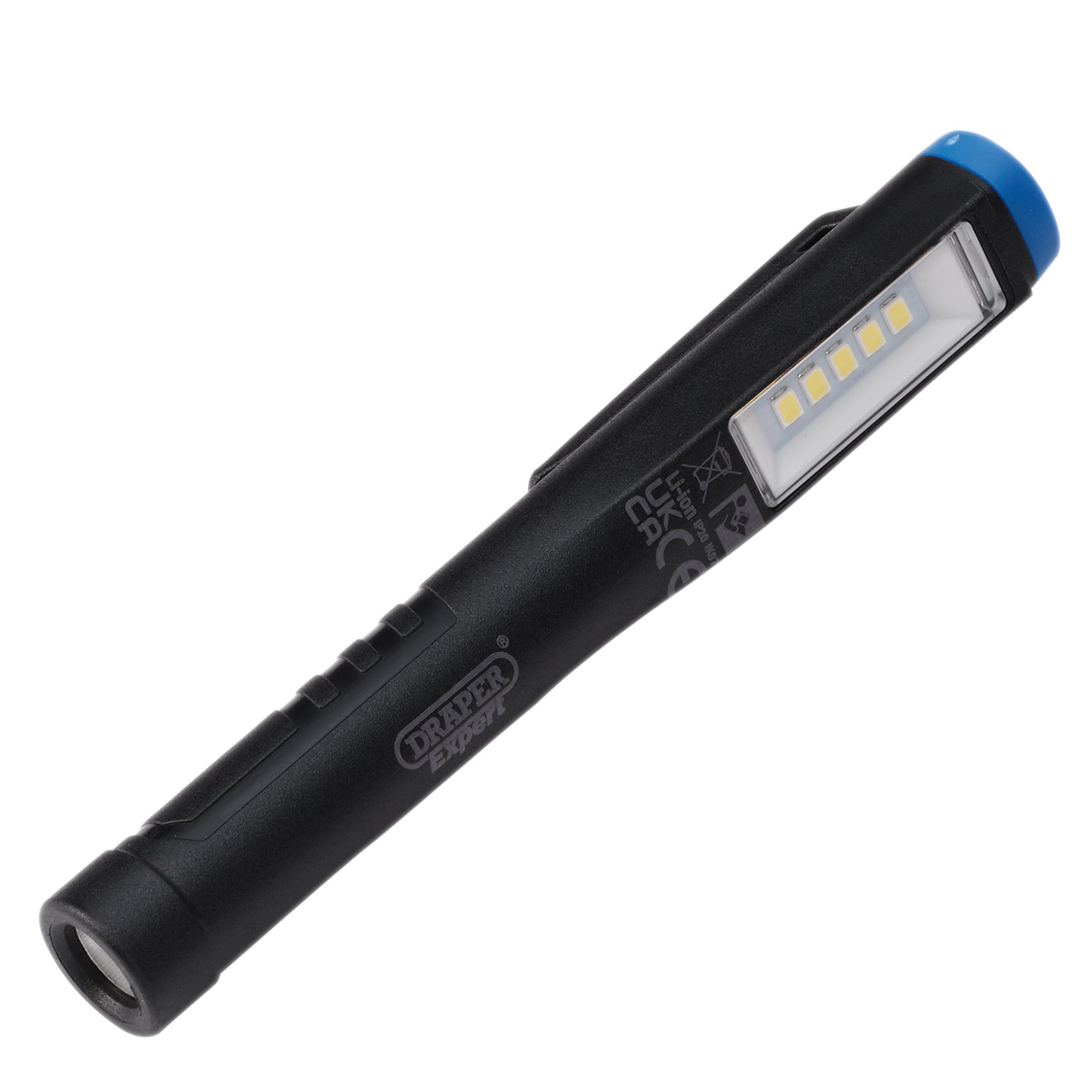 Draper 31098 (mpl150) Expert Smd Led Usb Rechargeable Pen Light, 1w, 150 Lumens,