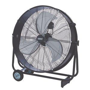 Draper Drum Fan, 24"/610mm, 121w 70045 (hv24a)