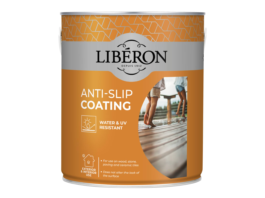 Liberon Anti Slip Coating Clear 2.5 Litre 126175 Liberon Anti Slip Coating Clear 2.5 Litre 126175