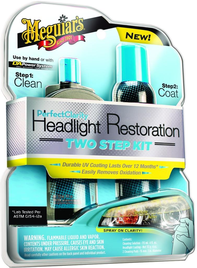 Meguiars 2 Step Headlight Restoration Kit G2000eu