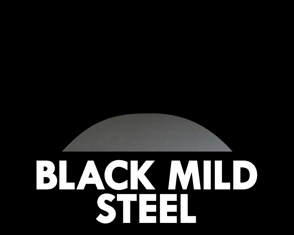Black Mild Steel