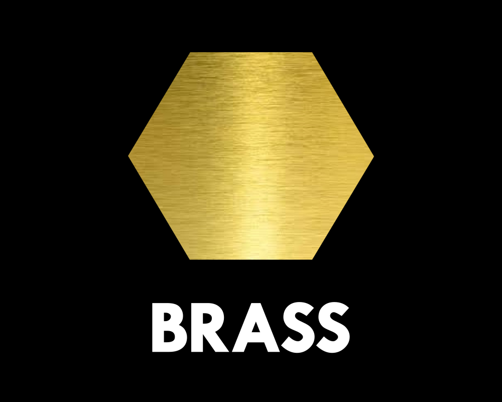 Brass Hexagon Solid Brass Hexagon Solid