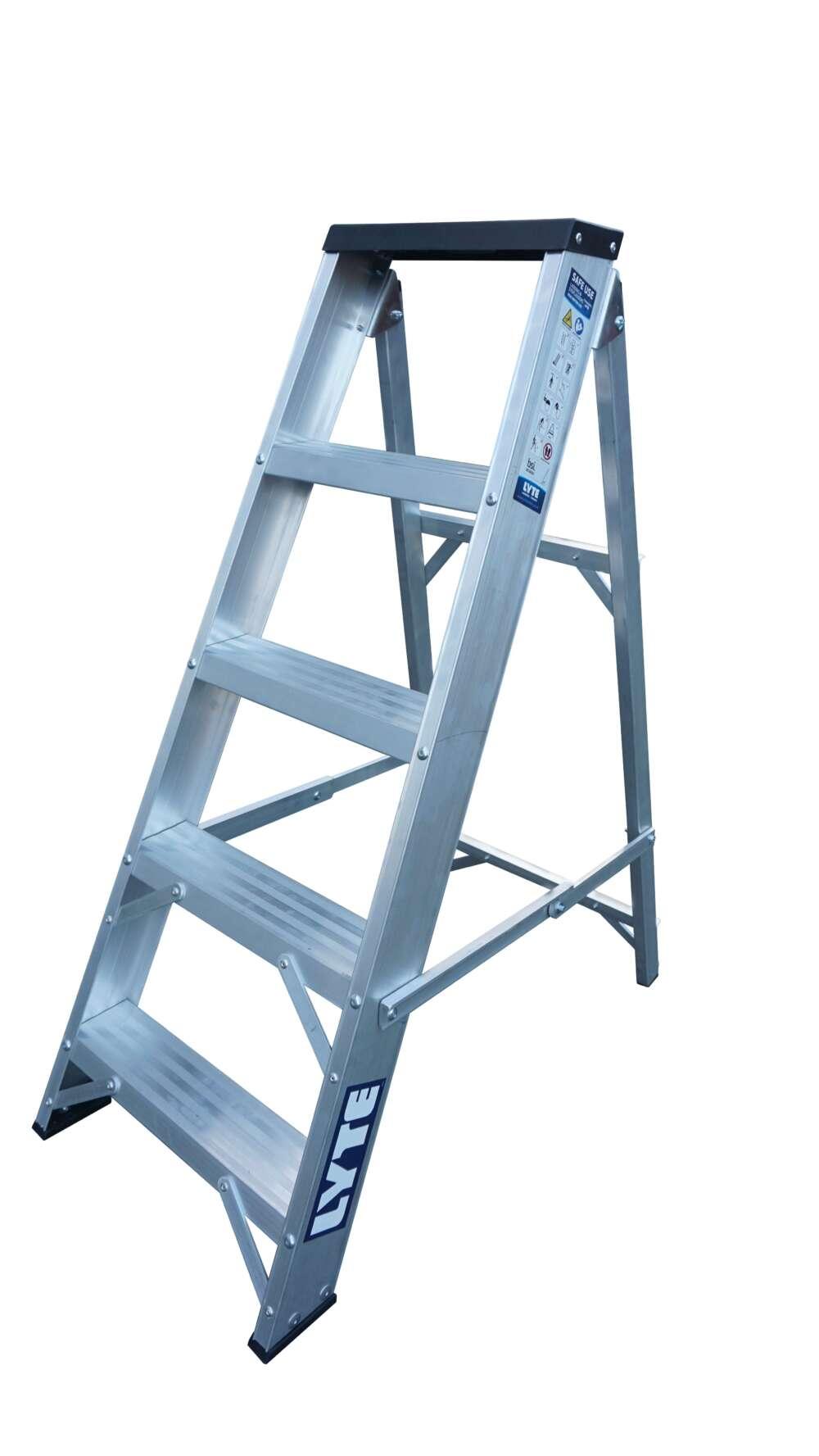 Industrial Swingback Steps