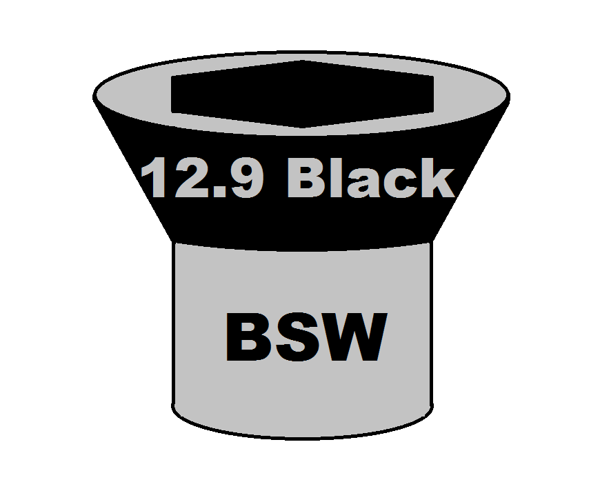 Whitworth Csk Socket Screw Whitworth Csk Socket Screw