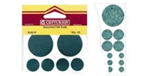 Centurion Su61p Felt Protection Pads Self Adhesive Assorted