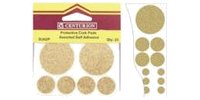 Centurion Su62p Cork Protective Pads Self Adhesive Assorted Centurion Su62p Cork Protective Pads Self Adhesive Assorted