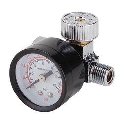 Draper 1/4&" Bsp On-gun Air Regulator And Gauge, 180psi 28379
