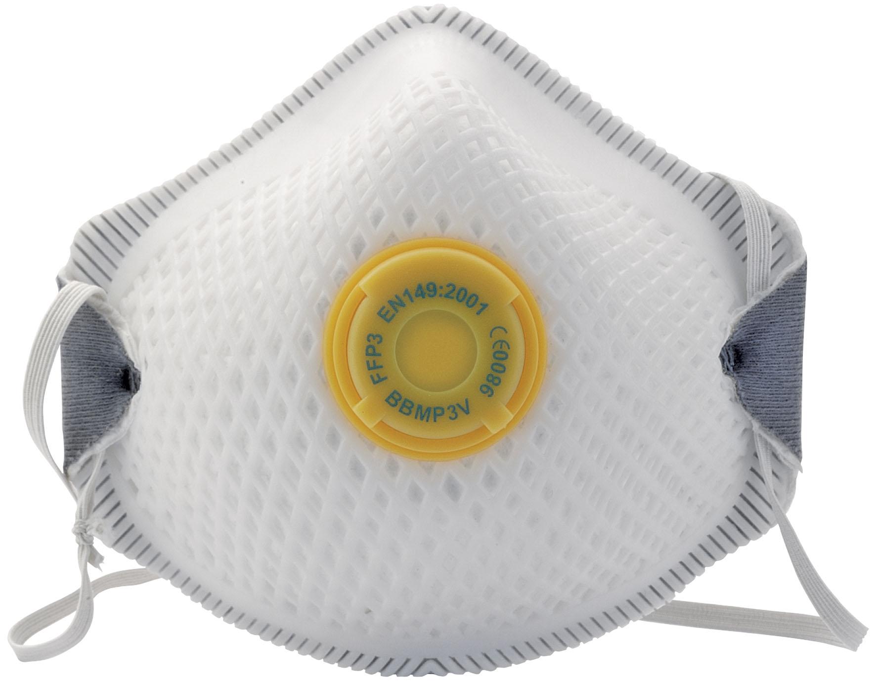 Draper Ffp3 Nr Moulded Dust Masks (2pk) 82489 (fm13pc/b)