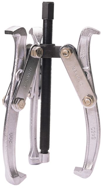 Draper 65mm Reach X 75mm Spread Triple Leg Reversible Puller 13908 N133