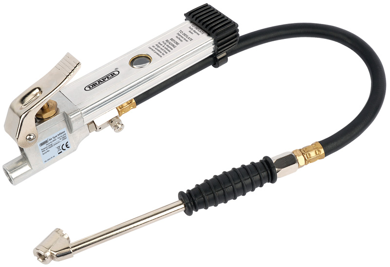 Draper 36632 (4290) Air Line Inflator With Twin Open Ended Push On Connector