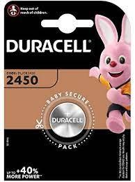 Duracell Cr2450 Lithium Coin Cell Battery