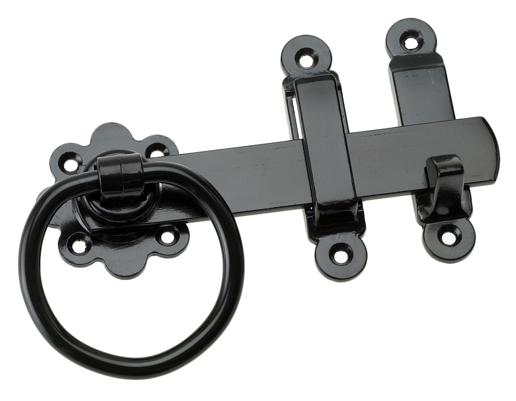 Eliza Tinsley Ring Gate Latch 5&" Black 4157053