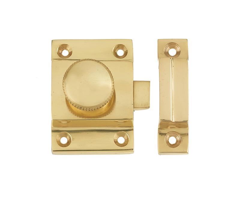 Frelen Cupboard Catch 56mm X 36mm Polished Brass Jv360pb Frelen Cupboard Catch 56mm X 36mm Polished Brass Jv360pb