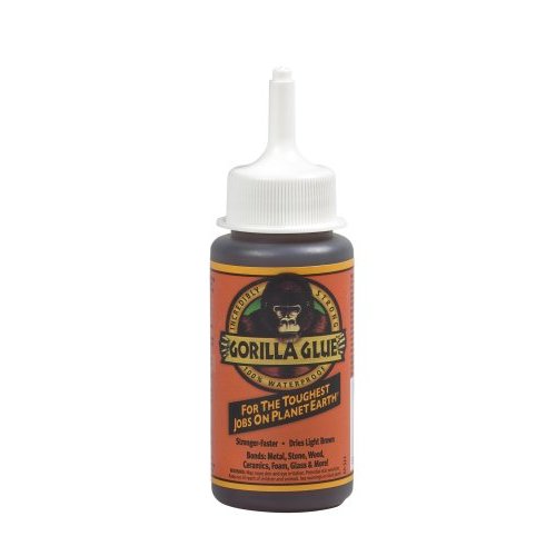 Gorilla Glue 115ml Bonds Wood, Stone, Metal, Ceramic, Foam Board, Concrete, Brick,