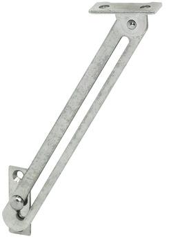 Hafele Lid Stay, With Guide Slot, For Wooden Flaps, Right 366.40.767