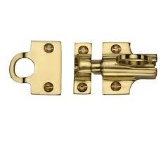 Heritage Fanlight Catch Polished Brass V1117-PB