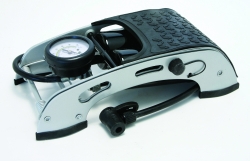 Hilka 83450502 Double Barrel Foot Pump