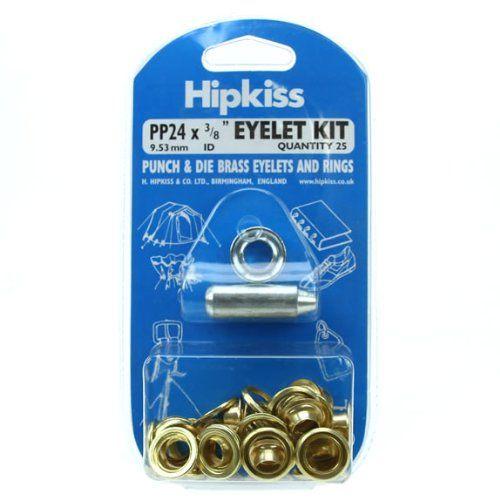 Hipkiss Eyelet Kits Punch And Die 3/8&" Pp24