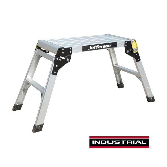 Jefferson 300mm Wide 2 Tread Aluminium Work Platform Jefferson 300mm Wide 2 Tread Aluminium Work Platform