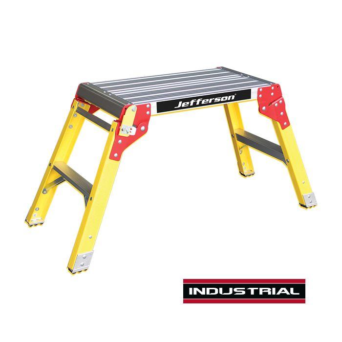 Jefferson 300mm Wide 2 Tread Fibreglass Work Platform Jefferson 300mm Wide 2 Tread Fibreglass Work Platform