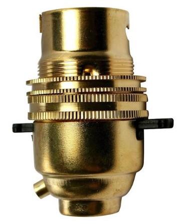 Jegs Brass Push Bar Lampholder PPJ086