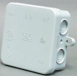 Jegs Jf054x Waterproof Junction Box 4 Terminal (ip44) Outside Use# Jegs Jf054x Waterproof Junction Box 4 Terminal (ip44) Outside Use#