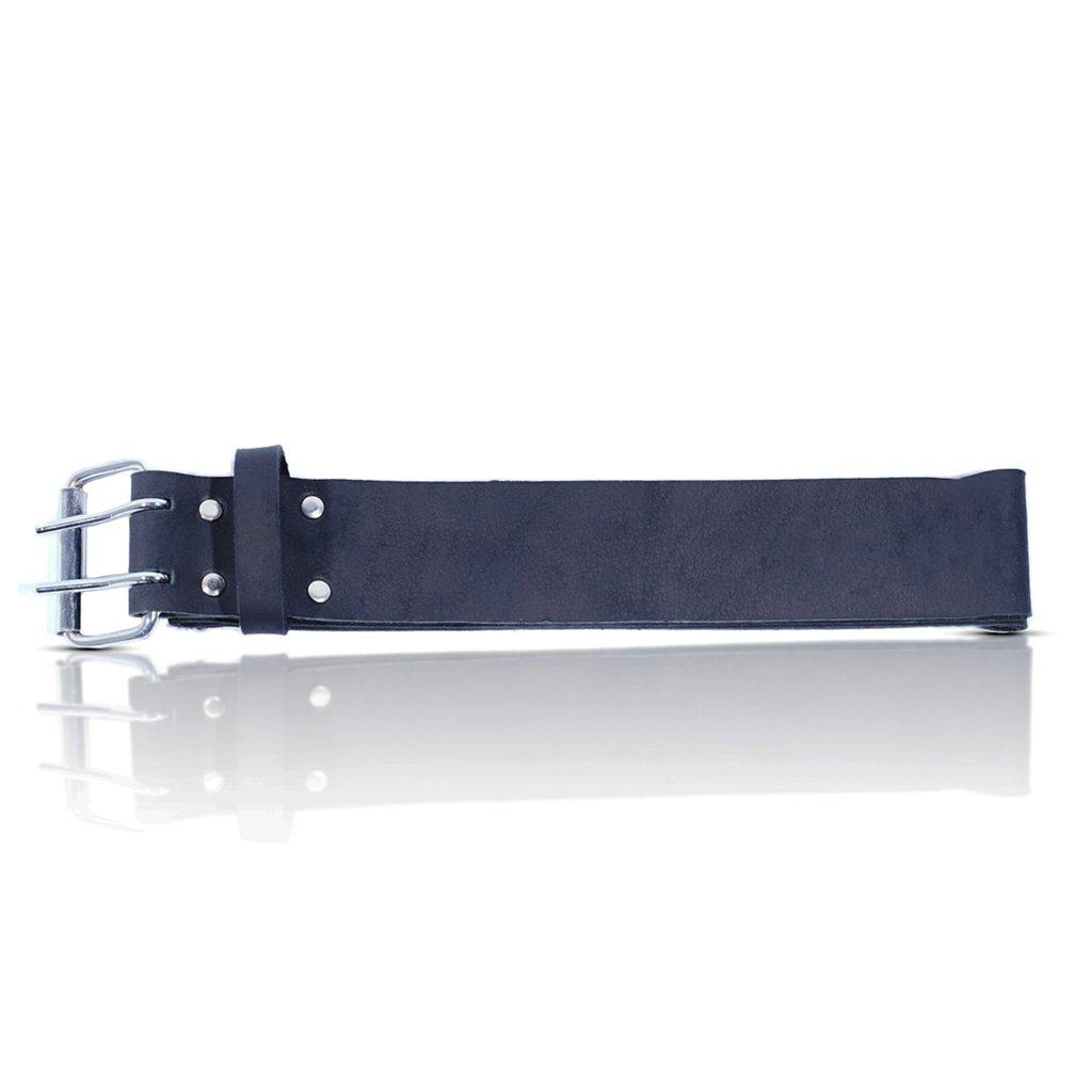 Leathercraft 2&" Full Leather Belt, Black Oiltan Leather Lc 6012