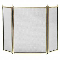 Manor 1798 Regency Brass 3 Fold Fire Screen 638080 Manor 1798 Regency Brass 3 Fold Fire Screen 638080