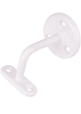 No. 236 Handrail Brackets 63mm 2.1/2&" White