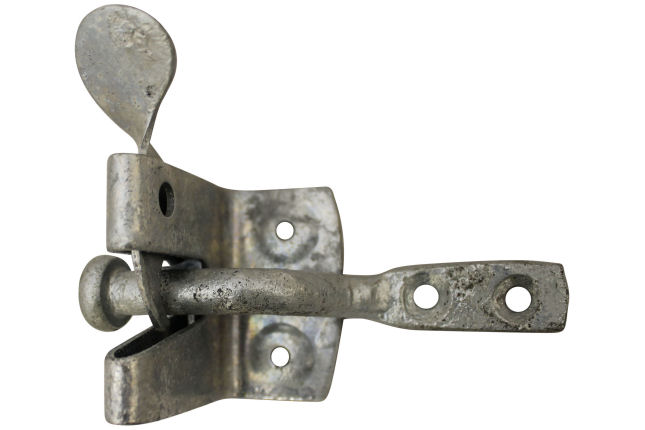 Perry 1822 Auto. Gate Catch Heavy Patt Spelter Galv #