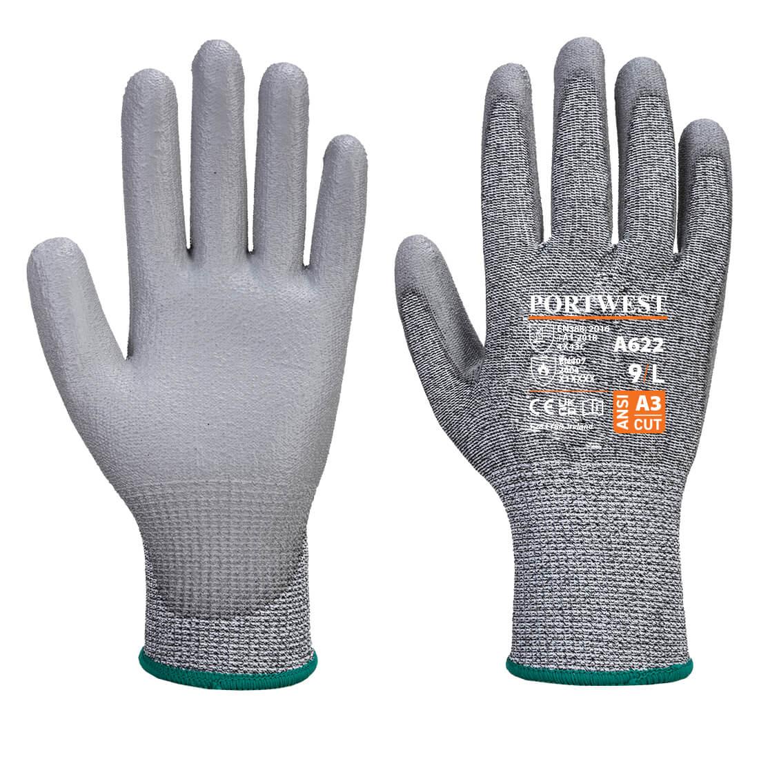 Portwest Cut C13 Pu Glove Grey Medium Portwest Cut C13 Pu Glove Grey Medium