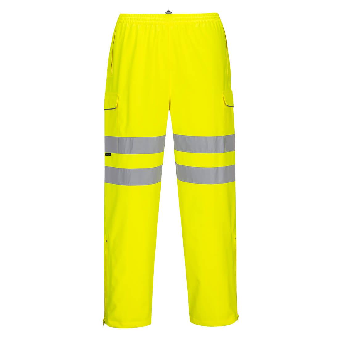 Portwest Hi-vis Extreme Rain Trousers Yellow Large Portwest Hi-vis Extreme Rain Trousers Yellow Large