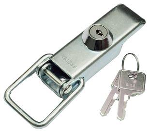 Protex Non-adjustable Latch With Key Lock Medium Duty Mild Steel Zinc Plated Protex Non-adjustable Latch With Key Lock Medium Duty Mild Steel Zinc Plated
