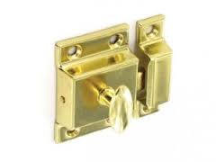 Cupboard Catch Brass Plated Cupboard Catch Brass Plated