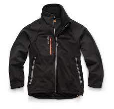 Scruffs Trade Flex Softshell Jacket Black Xl T55124