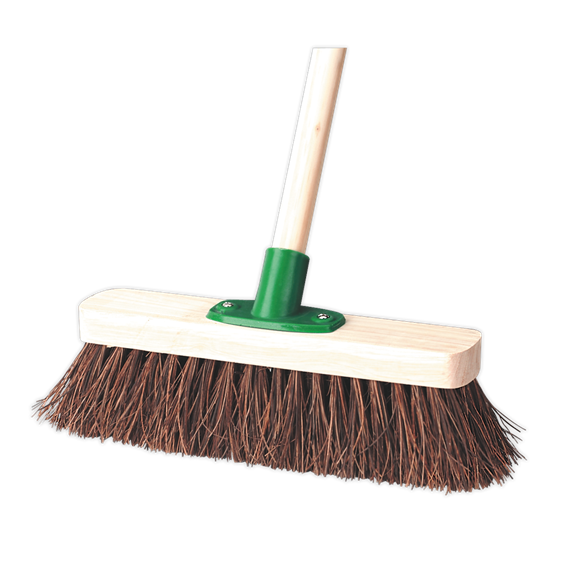 Sealey 12&" (300mm) Broom Stiff/hard Bristle Bm12h