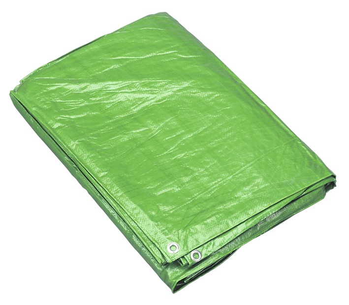 Sealey Tarpaulin 5.49 x 7.32mtr Green TARP1824G Sealey Tarpaulin 5.49 x 7.32mtr Green TARP1824G