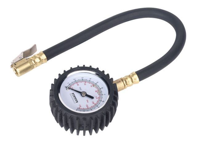 Sealey Tyre Pressure Gauge With Clip-on Chuck Tst/pg6 Sealey Tyre Pressure Gauge With Clip-on Chuck Tst/pg6