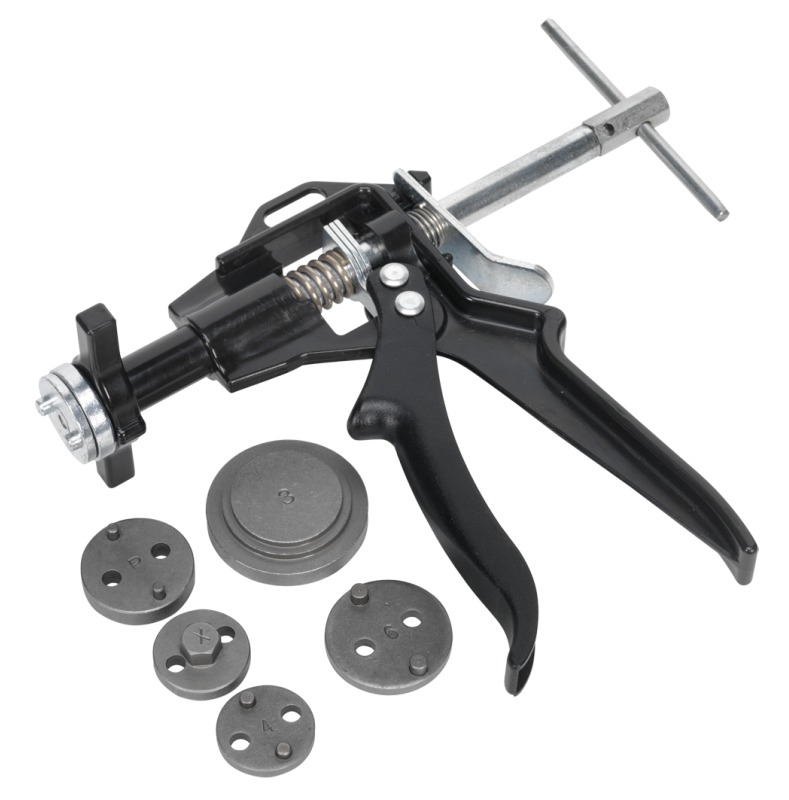 Sealey Vs0211 Brake Piston Wind Back Tool Kit 5pc Sealey Vs0211 Brake Piston Wind Back Tool Kit 5pc