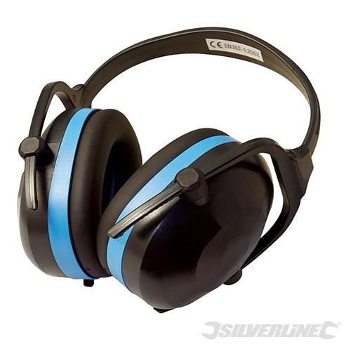 Silverline Folding Ear Defenders Snr 30db 633816 Silverline Folding Ear Defenders Snr 30db 633816