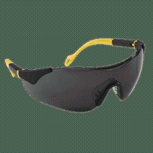 Sports Style Shaded Safety Specs With Adjustable Arms