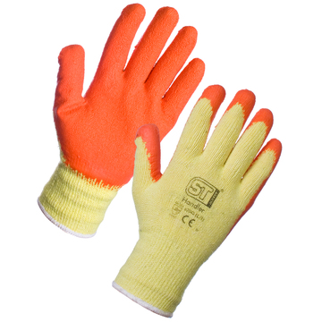 Supertouch 6204 Gloves Size 10 Orange/topaz Supertouch 6204 Gloves Size 10 Orange/topaz