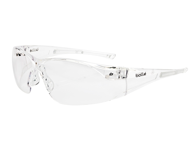 Bolle Safety Rush Safety Glasses - Clear Bolrushpsi