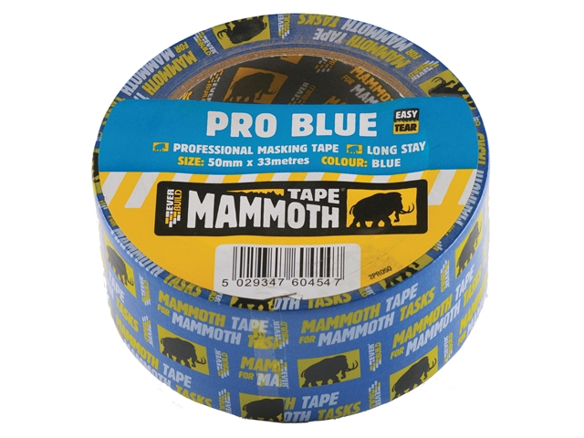 Everbuild Pro Blue Masking Tape 25mm X 33m 2pro25